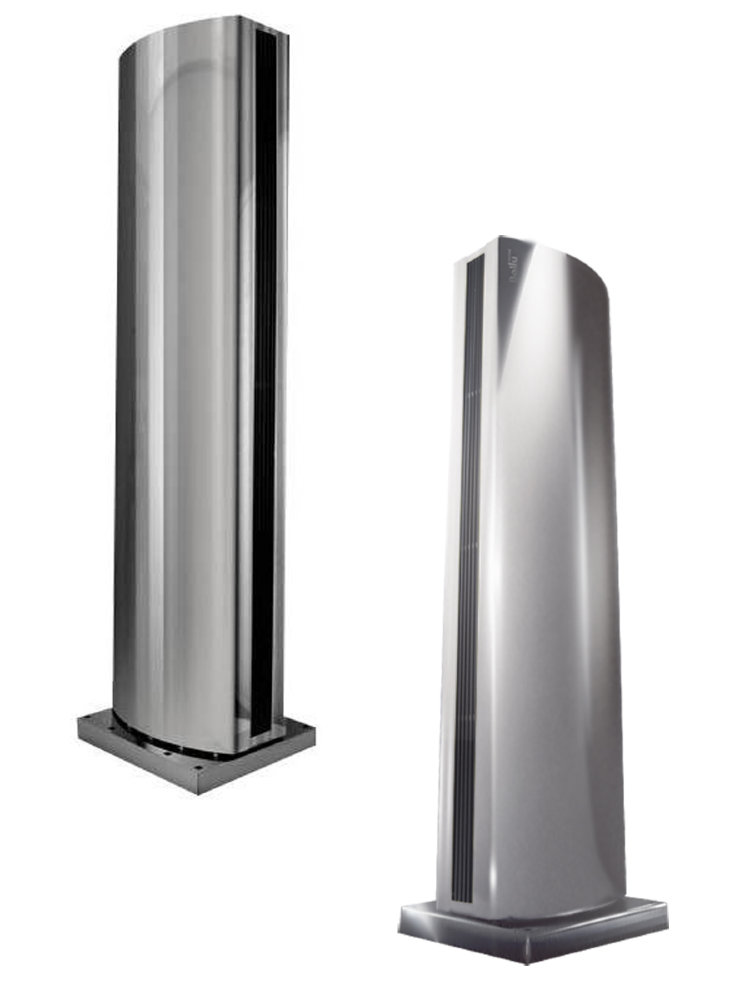 интерьерная тепловая завеса ball